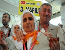 Kutsal topraklara yolculuk başladı 